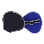 Non-slip weightlifting grip pads with finger loops